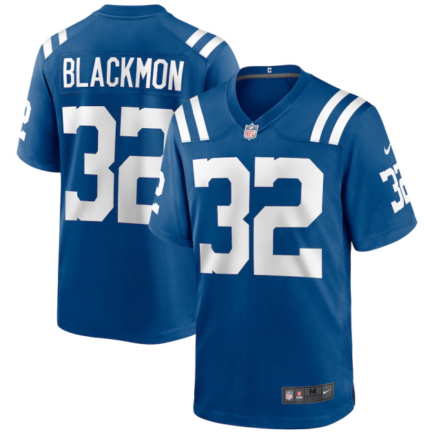 mens nike julian blackmon royal indianapolis colts game jersey